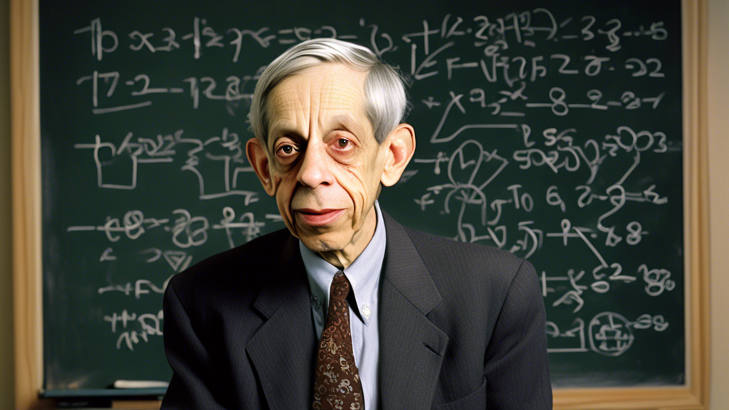 An image of John Nash, a mathematician and economist known for his work in game theory, number theory, and differential geometry, who was awarded the Nobel