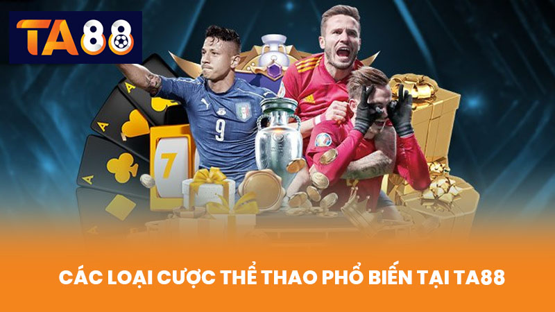 Thể Thao TA88 Cá Cược Hấp Dẫn Tỷ Lệ Cao Cập Nhật Liên Tục 2 Các Loại Cược Thể Thao Phổ Biến Tại TA88